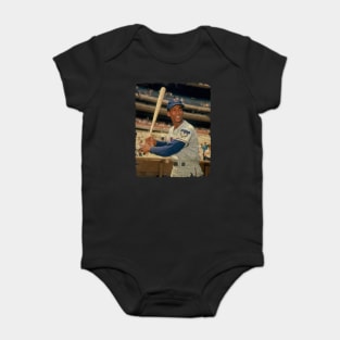 Ernie Banks in Chicago Cubs Baby Bodysuit